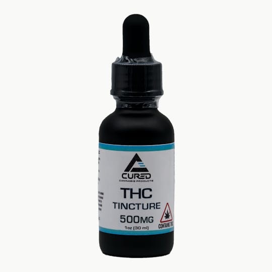 Cured - 500mg THC Tincture - 1