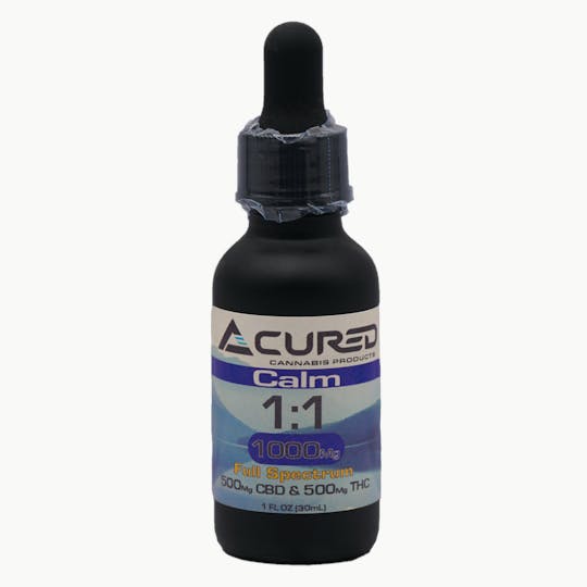 Cured - Calm 1:1 Tincture - 1