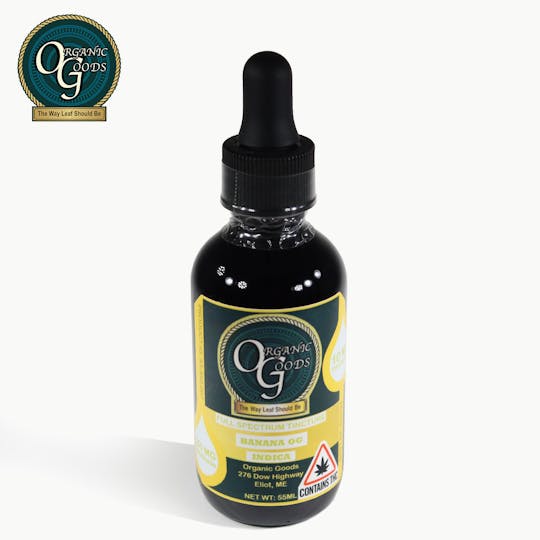 Organic Goods - Organic Goods Tincture THC Full Spectrum Banana OG 550 MG - 1