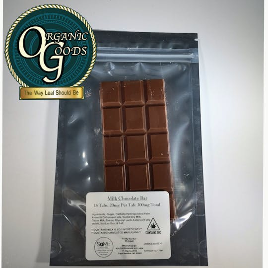 Organic Goods - Organic Goods Milk Chocolate Bar 300 MG - 1