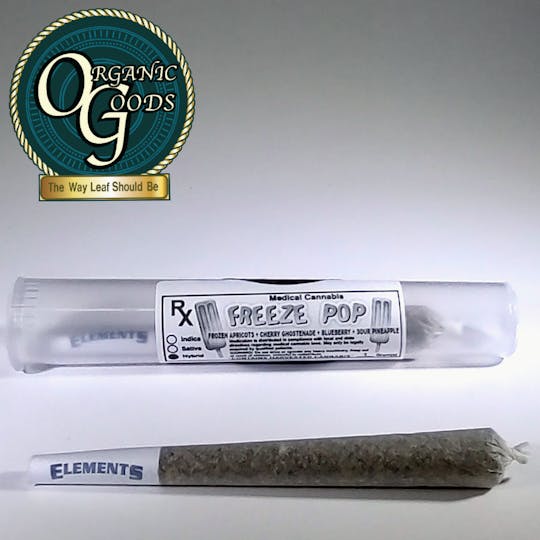 Organic Goods - Organic Goods Pre-Roll Freeze Pop 1 G - 1
