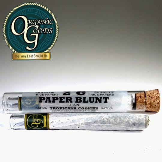 Organic Goods - Organic Goods Paper Blunt Tropicana Cookies 2 G - 1