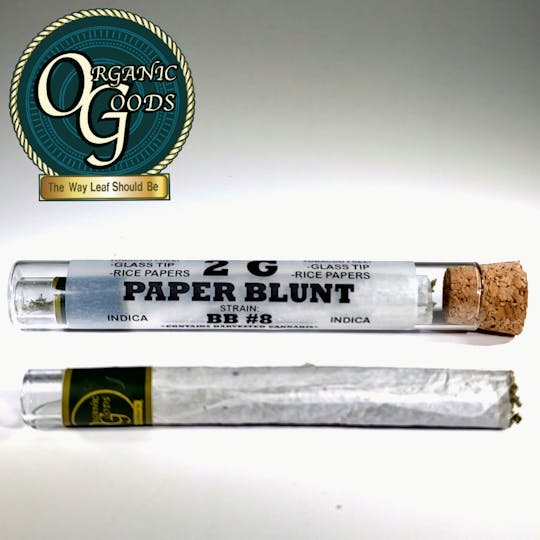 Organic Goods - Organic Goods Paper Blunt BB #8 2 G - 1
