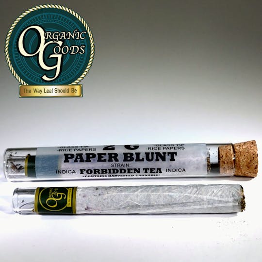 Organic Goods - Organic Goods Paper Blunt Forbidden Tea 2 G - 1
