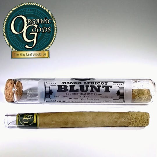 Organic Goods - Organic Goods TF Blunt Dipped in Kief Mango Apricot 2.6 G - 1