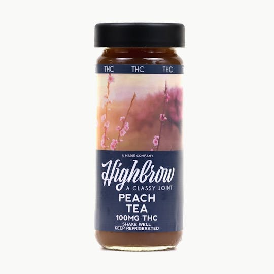 Highbrow - Highbrow Peach Tea Drink 100mg - Medical - 1