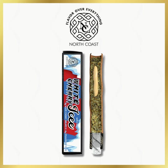 North Coast - North Coast White Cherry Icee Rillo Donut 2.5g - 1