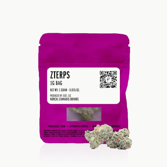 Panacea - Zterps | Indoor Flower Bags | 1g - 1