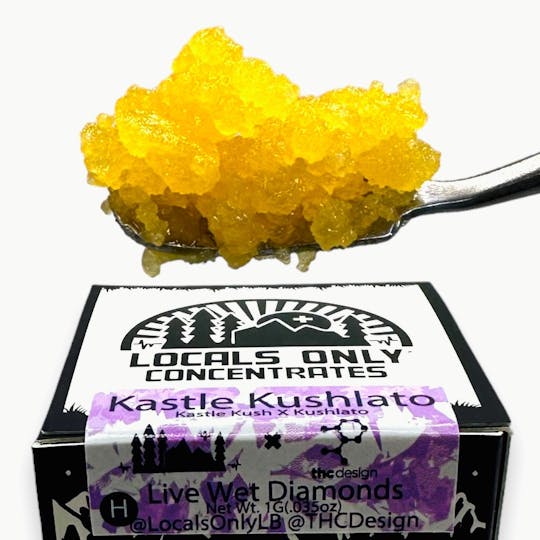 Locals Only Concentrates - Kastle Kushlato Live Wet Diamonds - 1