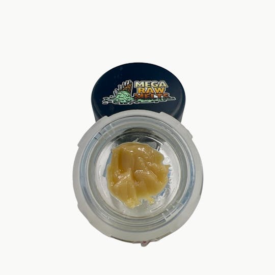 Indico - 1g Strawberry Lemon Pie Rawserve Rosin - Mega Raw Melts (DISPLAY ONLY) - 1