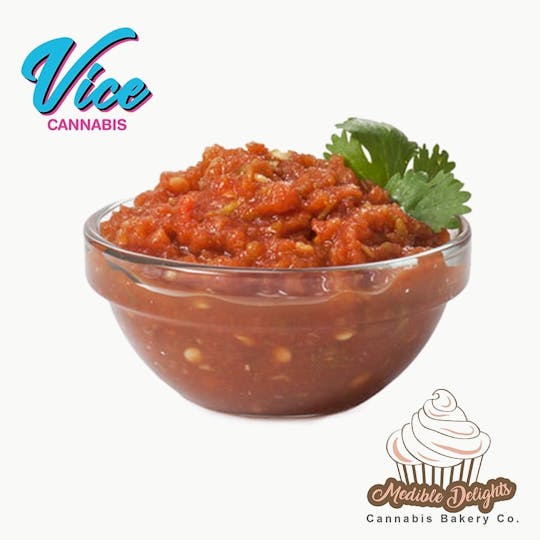 Vice Cannabis - Medible Delights: Rosin Infused Salsa Jar 250mg - 1
