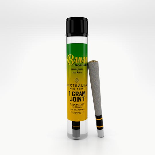 Electraleaf New York - Banana Acai Mints - 1 Gram Joint - 1