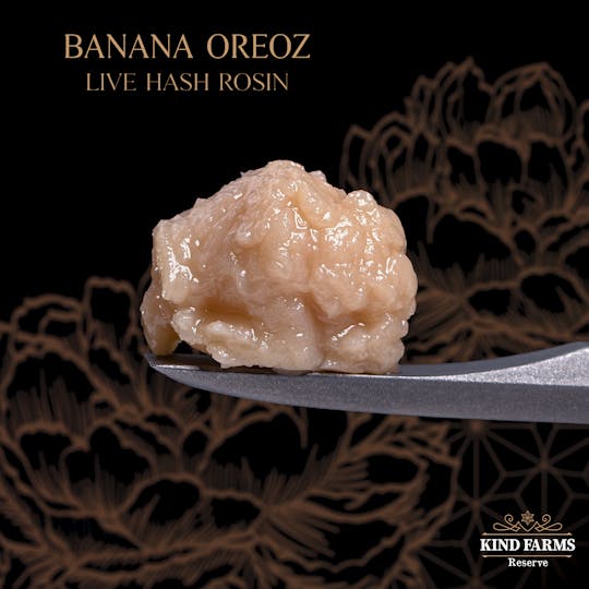 Kind Farms Reserve - Banoreoz Live Hash Rosin - Kind Farms Reserve - 1