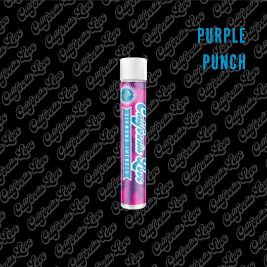 California Love - Diamond Infused 2x 0.7g Pre Rolls 1.4g Indica- Purple Punch - 1