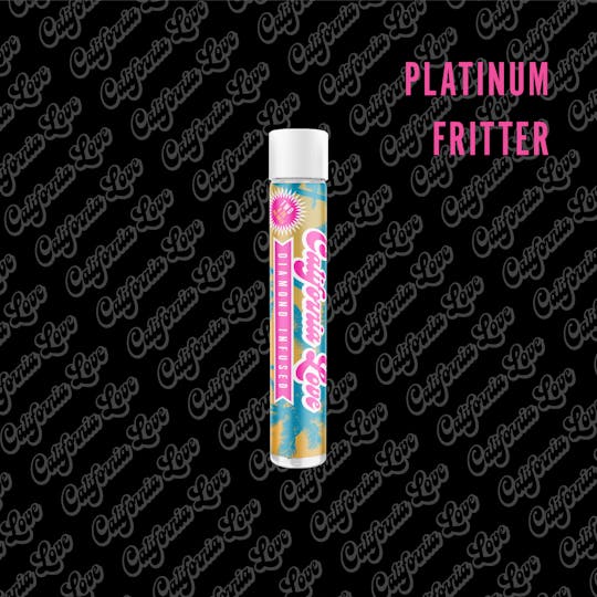 California Love - Diamond Infused 2x 0.7g Pre Rolls 1.4g Hybrid- Platinum Fritter - 1