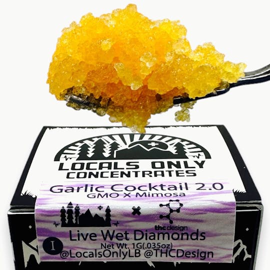 Locals Only Concentrates - Garlic Cocktail 2.0 Live Wet Diamonds - 1