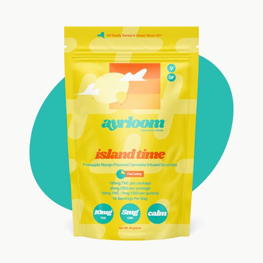 ayrloom - Ayrloom | Pineapple Mango "Island Time" | 2:1 | 10MG THC : 5MG CBD 10 Pk - 1