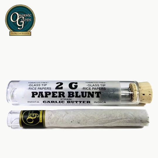 Organic Goods - Organic Goods Paper Blunt Garlic Butter 2 G - 1