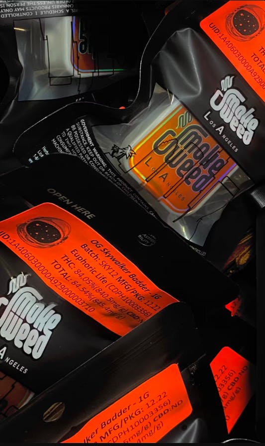 Smoke Weed LA - Smoke Weed LA - OG Skywalker Badder - 1G - 1