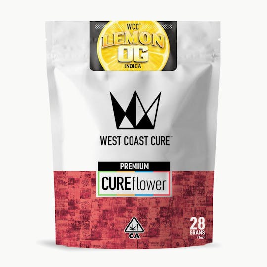 West Coast Cure - Lemon OG - 28G Premium Flower - 1