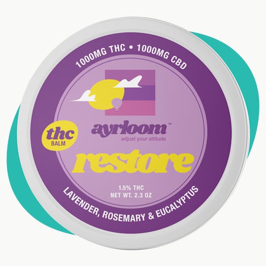 ayrloom - Ayrloom | Restore 1:1 Topical | 1000MG THC : 1000MG CBD - 1