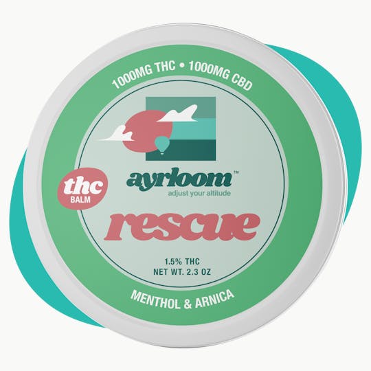 ayrloom - Ayrloom | Rescue 1:1 Topical | 1000MG THC : 1000MG CBD - 1