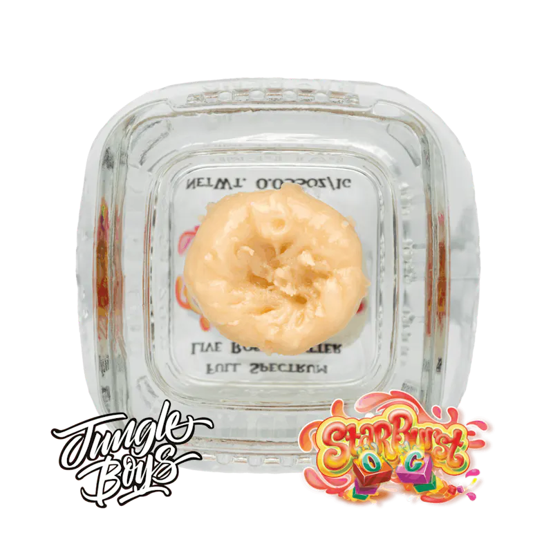 Jungle Boys Starburst OG - 1g Full Spectrum Live Rosin Batter