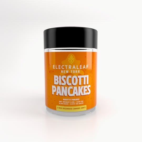 Electraleaf New York - Biscotti Pancakes - Pack of 5 Pre-Rolls Joints - 1