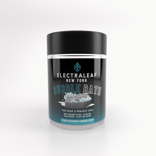 Electraleaf New York - Bubble Bath - Pack of 5 Pre-Rolls Joints - 1