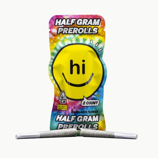 Hi Canna - Hi Prerolls 0.5g - 2 Pack - Rocket Pop (H) - 1