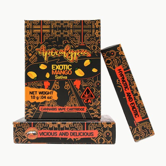 Apocalypze - Exotic Mango - Liquid Diamond Vape - 1 g Cart - 1