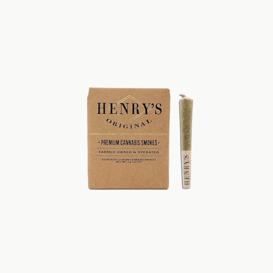 Henry's Original - 7g Total 14-Pack Pre-Rolls (.5g each) - Romulan - 1