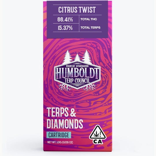 Humboldt Terp Council - Humboldt Terp Council | Live Resin Vape Cartridge Citrus Twist 1g - 1