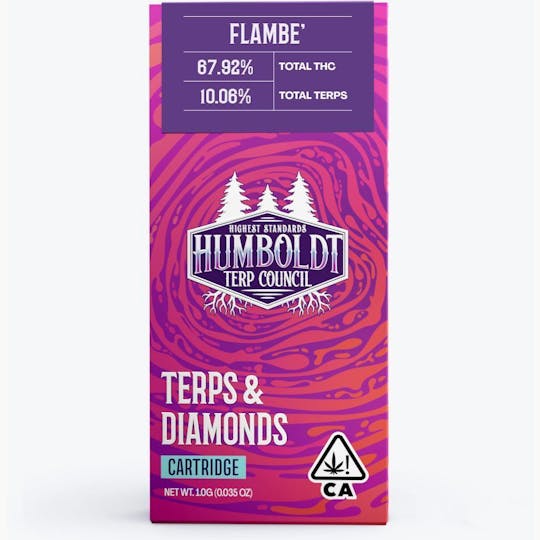 Humboldt Terp Council - Humboldt Terp Council | Live Resin Vape Cartridge Flambe 1g - 1