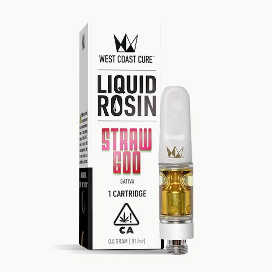 West Coast Cure - Straw Goo Rosin Cartridge - 0.5g - 1
