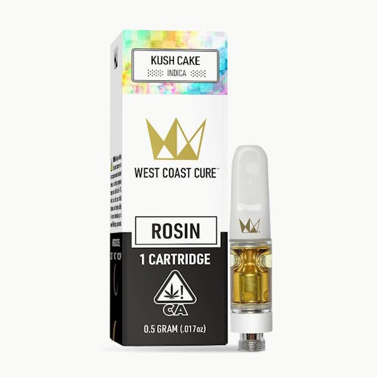 West Coast Cure - Kush Cake Rosin Cartridge - 0.5g - 1