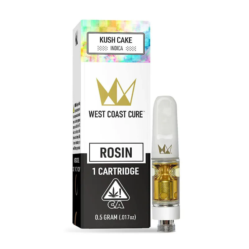 West Coast Cure Kush Cake Rosin Cartridge - 0.5g