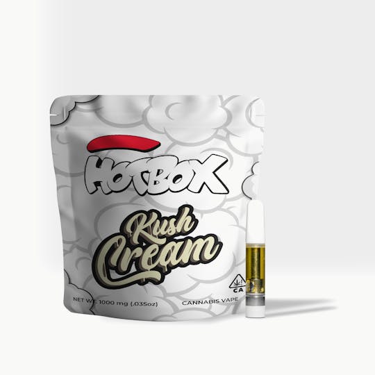 HOTBOX™ - HOTBOX | Kush Cream Hybrid 510 Vape Carts (1g) - 1