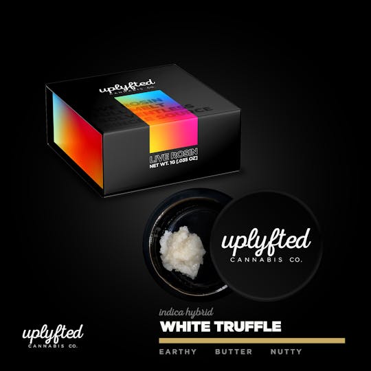 Uplyfted Cannabis Co - Live Rosin 90u - White Truffle - 1