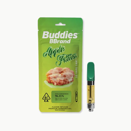 Buddies Brand - BBrand Apple Fritter 1g Vape Cart - 1