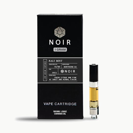 Timeless Vapes - NOIR Kali Mist 1000mg Vape Cartridge (Live Resin) - 1