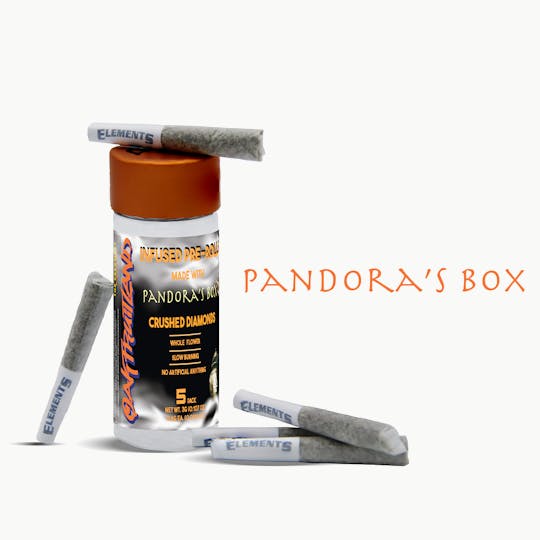 Oakfruitland (OFL) - Infused Pre-Rolls - Pandora's Box 5pk 3g - 1
