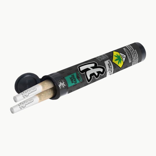 Highsman - Pregame (Sativa) - Edgar Marcinex - 1 Gram Pre Rolls Pack - 1