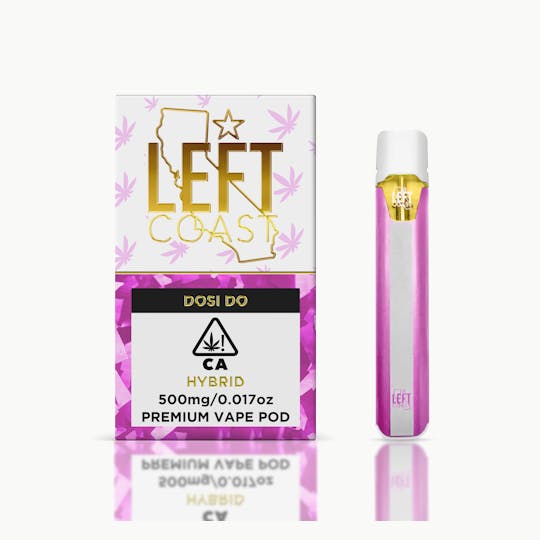 LEFT COAST - Dosido - Premium Pod THC .5G - 1