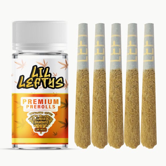 LEFT COAST - LIL LEFTYS Infused Prerolls - Orange Creamsicle - 1