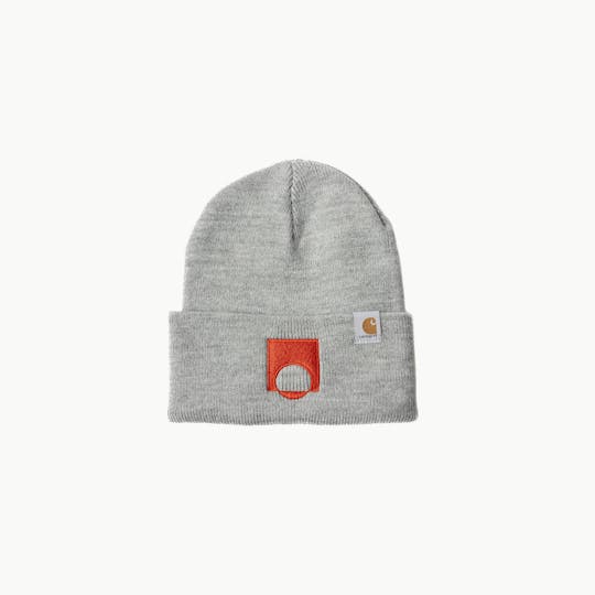 East Coast Cannabis - Carhartt Beanie (Light Grey) - 1