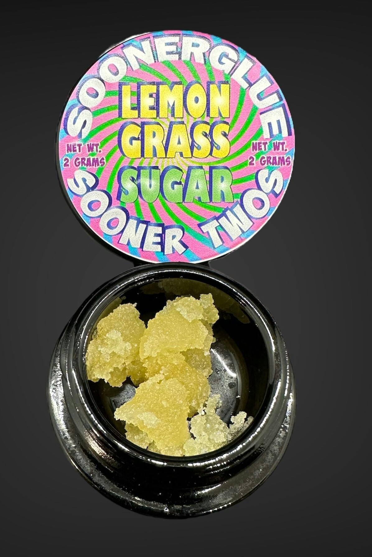 Sooner Glue - 2g Lemon Grass Sugar - 1