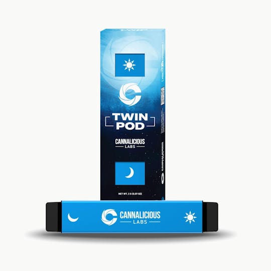 Cannalicious Labs - Twin Pod: Sativa/Hybrid - Sour Tangie Haze/White Widow - 1