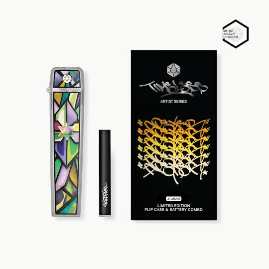 Timeless Vapes - Limited Edition Apexer Flip Case & Battery Combo 500mg - 1