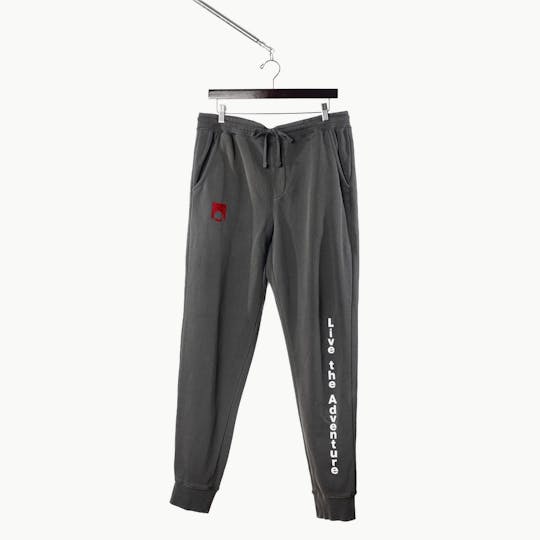 East Coast Cannabis - Live the Adventure Sweatpants - Black - 1